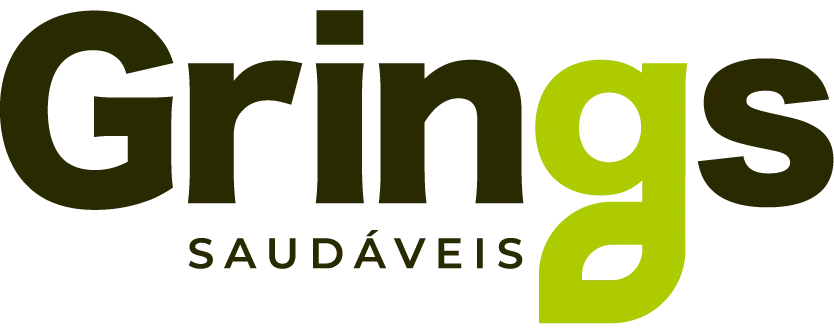 logo da Grings escrito saudáveis embaixo