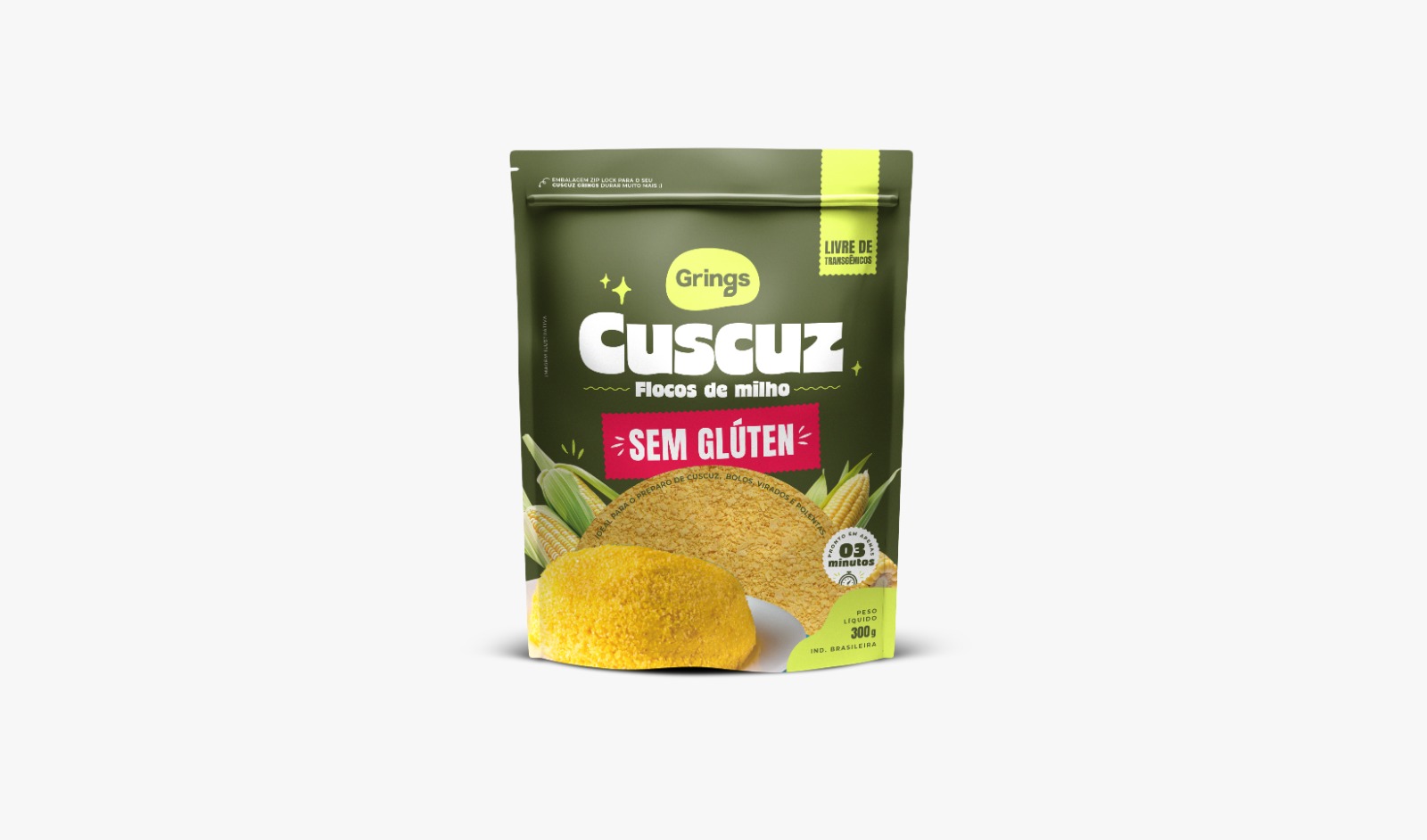 Imagem do produto Cuscuz Sem Glúten 300 Gramas Grings